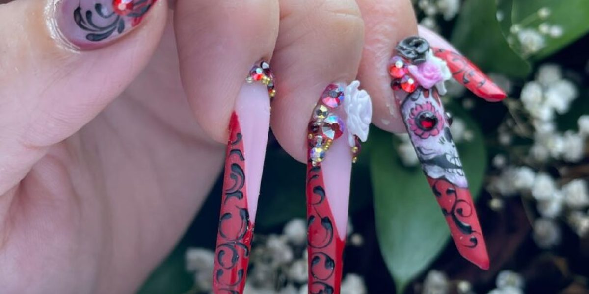 calavera nails